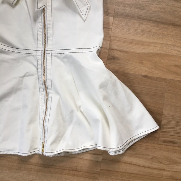 NWT MARCHESA Embelia Denim Corset-Style Midi Dress - Picture 13 of 16